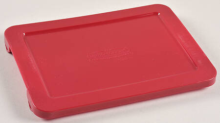 Old World Cranberry Plastic Lid for 10" Rectangular Baker
