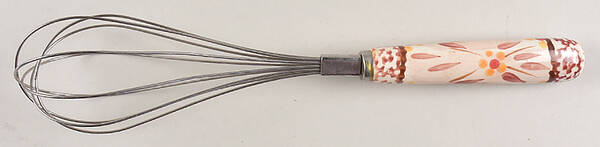 Old World Cranberry Whisk w/Stainless Wires