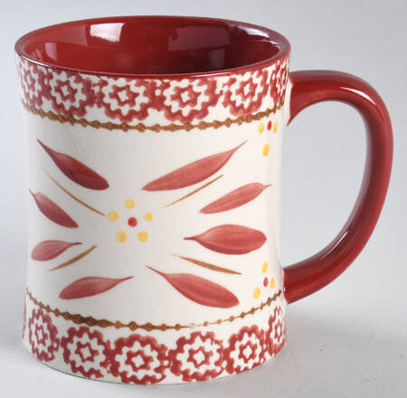 Old World Cranberry Mug