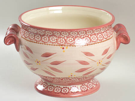 Old World Cranberry Tureen No Lid