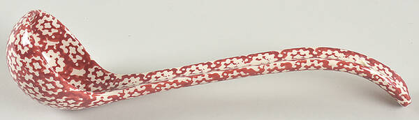 Old World Cranberry Tureen Ladle