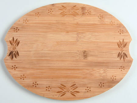 Old World Cranberry Wood Cutting Board for 14" Oval Baker