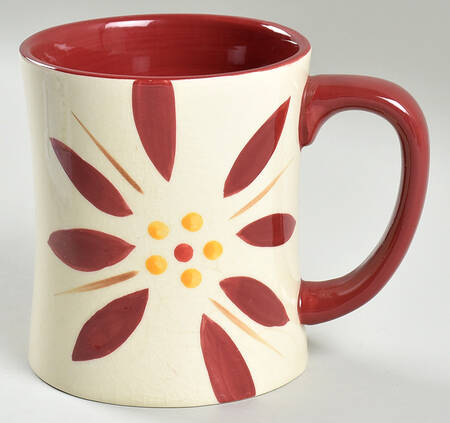 Old World Cranberry Mug