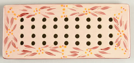 Old World Cranberry Drip Tray for Loaf Pan