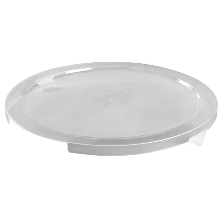 Old World Cranberry Plastic Lid for 11" Round Tab Handle Baker by Temp-Tations