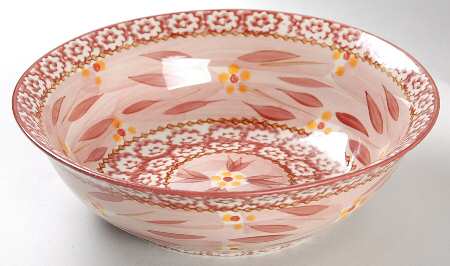Old World Cranberry Soup/Cereal Bowl