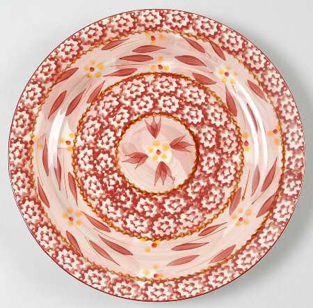 Old World Cranberry Salad Plate by Temp-Tations