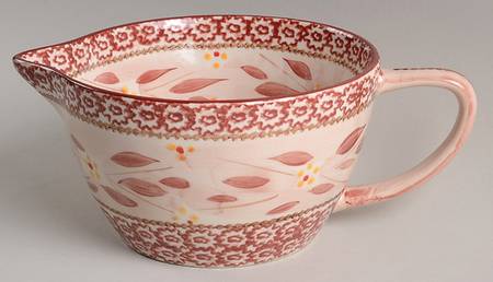 Old World Cranberry Oversize Batter Bowl