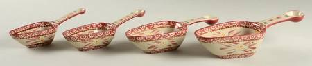 Old World Cranberry (4 Piece) Measuring Scoop Set