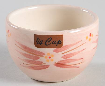 Old World Cranberry 1/4 Cup Measuring Cup for Figural Set