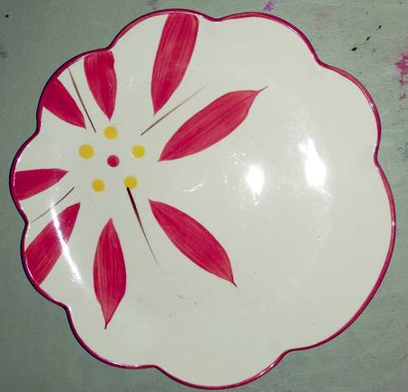 Old World Cranberry Salad Plate