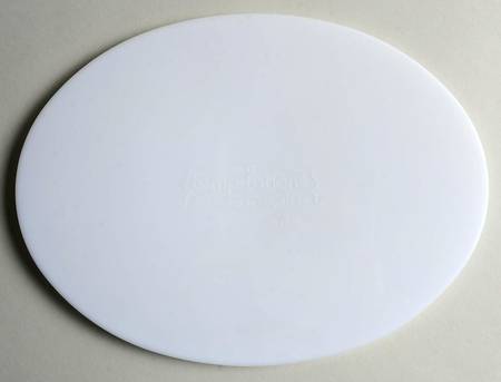 Old World Green Tabless Plastic Storage Cover for 10" Oval Baker