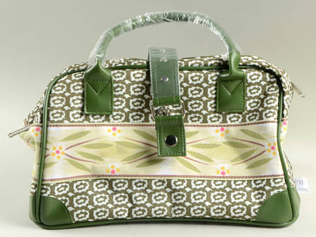 Old World Green Thermal Lunch Box Tote