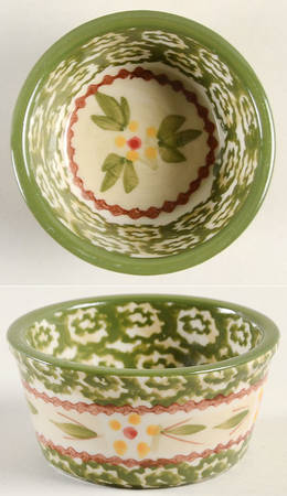 Old World Green Muffin Cup (Single Baker)