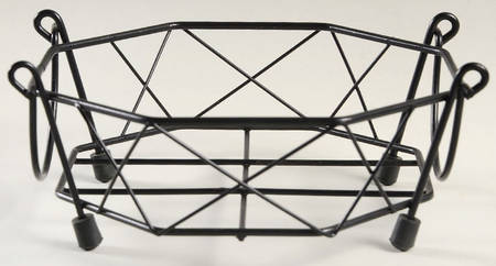 Old World Green Metal Stand for 8" Octagonal Baker