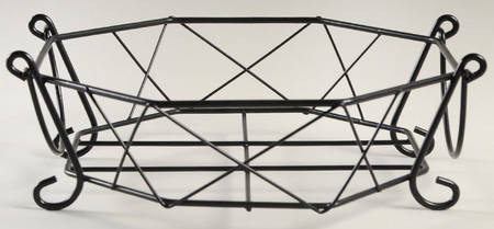 Old World Green Metal Stand for 10" Octagonal Baker