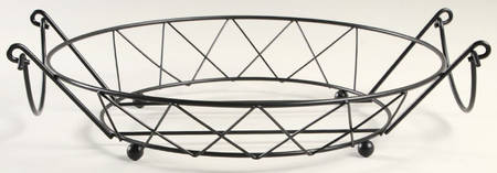 Old World Green 10" Metal Stand for Round Baker