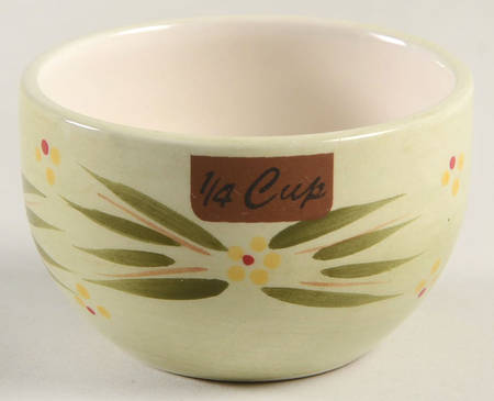 Old World Green 1/4 Cup Figural Nesting Measuring Cup