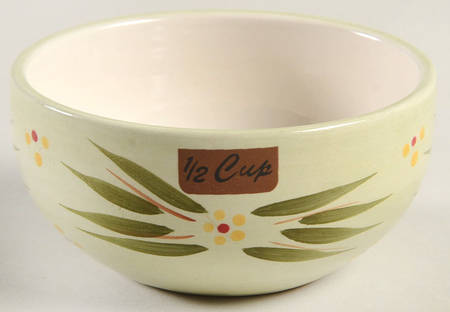 Old World Green 1/2 Cup Figural Nesting Measuring Cup