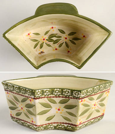 Old World Green 18 Oz Ramekin No Lid for Baker & Ramekins Set (Chip & Dip)