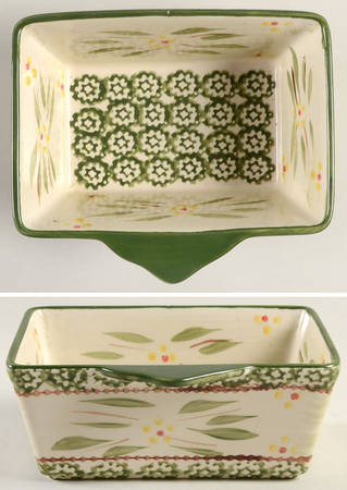 Old World Green Mini Loaf Pan