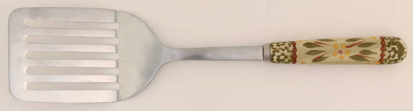 Old World Green Metal Spatula