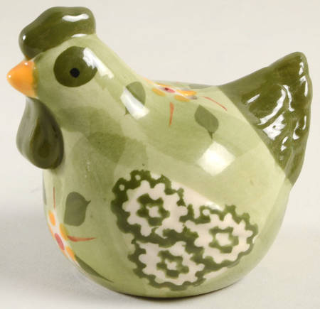 Old World Green Figural Pepper Shaker