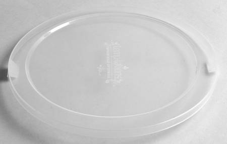 Old World Green Plastic Lid for 10" Round Baker