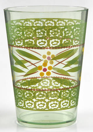 Old World Green Melamine Tall Tumbler