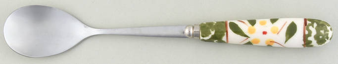 Old World Green Sugar Spoon