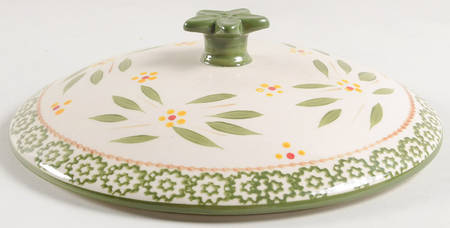Old World Green Lid for Tureen