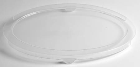 Old World Green Plastic Lid for 12" Oval Baker