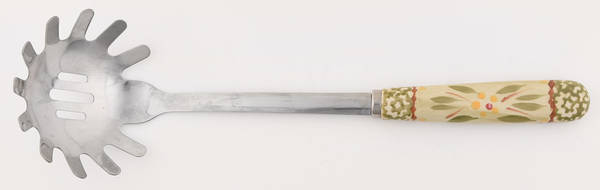 Old World Green Pasta Server