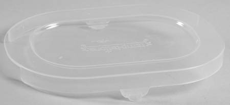 Old World Green Plastic Lid for Oval Ramekin
