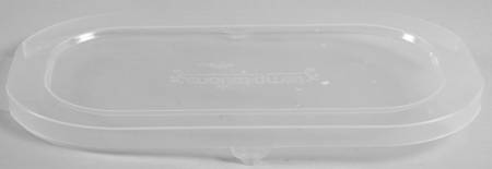 Old World Green Plastic Lid for 10" Oval Baker