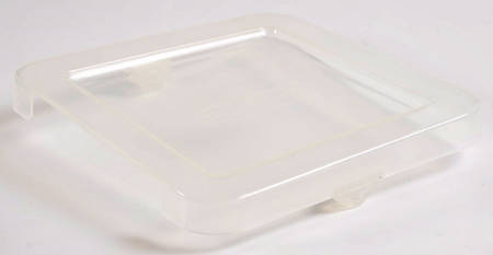 Old World Green Plastic Lid for Individual Square Baker