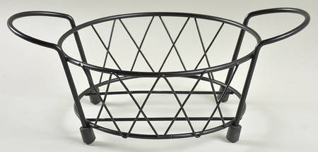Old World Green Metal Stand for 1 Qt Round Covered Casserole