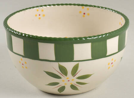 Old World Green 6" Nesting Bowl