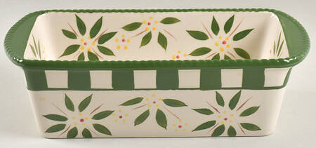 Old World Green Loaf Pan