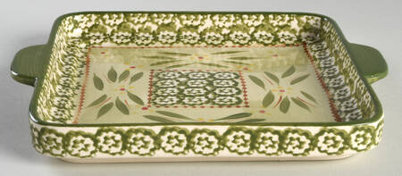 Old World Green 9" Square Lid-It