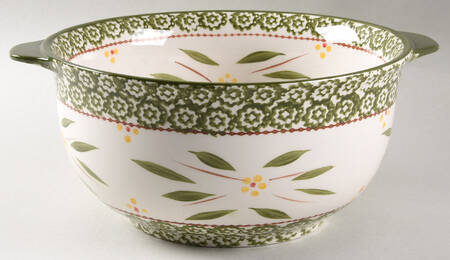 Old World Green 10" Mixing Bowl
