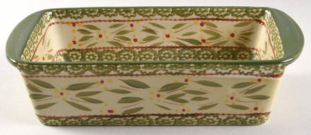 Old World Green Loaf Pan