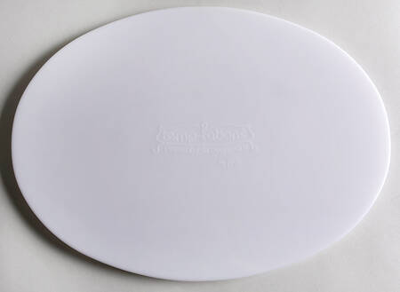 Old World Green Tabless Plastic Storage Cover for 13" Oval Baker