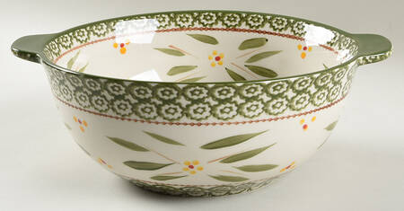 Old World Green 11" Mixing Bowl