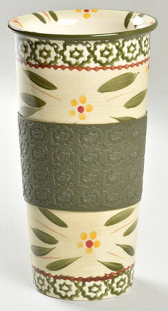 Old World Green Travel Tumbler No Lid
