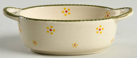 Old World Green Individual Dip Dish