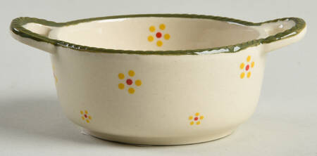 Old World Green Individual Dip Dish