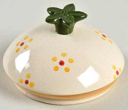 Old World Green Lid for Cookie Jar
