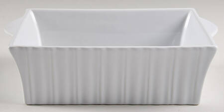 Old World Green 10" Rectangular Baker No Plastic Lid Or Insulated Holder