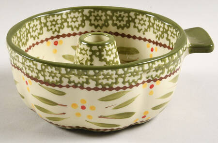 Old World Green Individual Bundt Pan